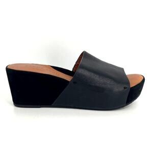 Gentle Souls Women's Forella Platform Slip on Sandal Slide